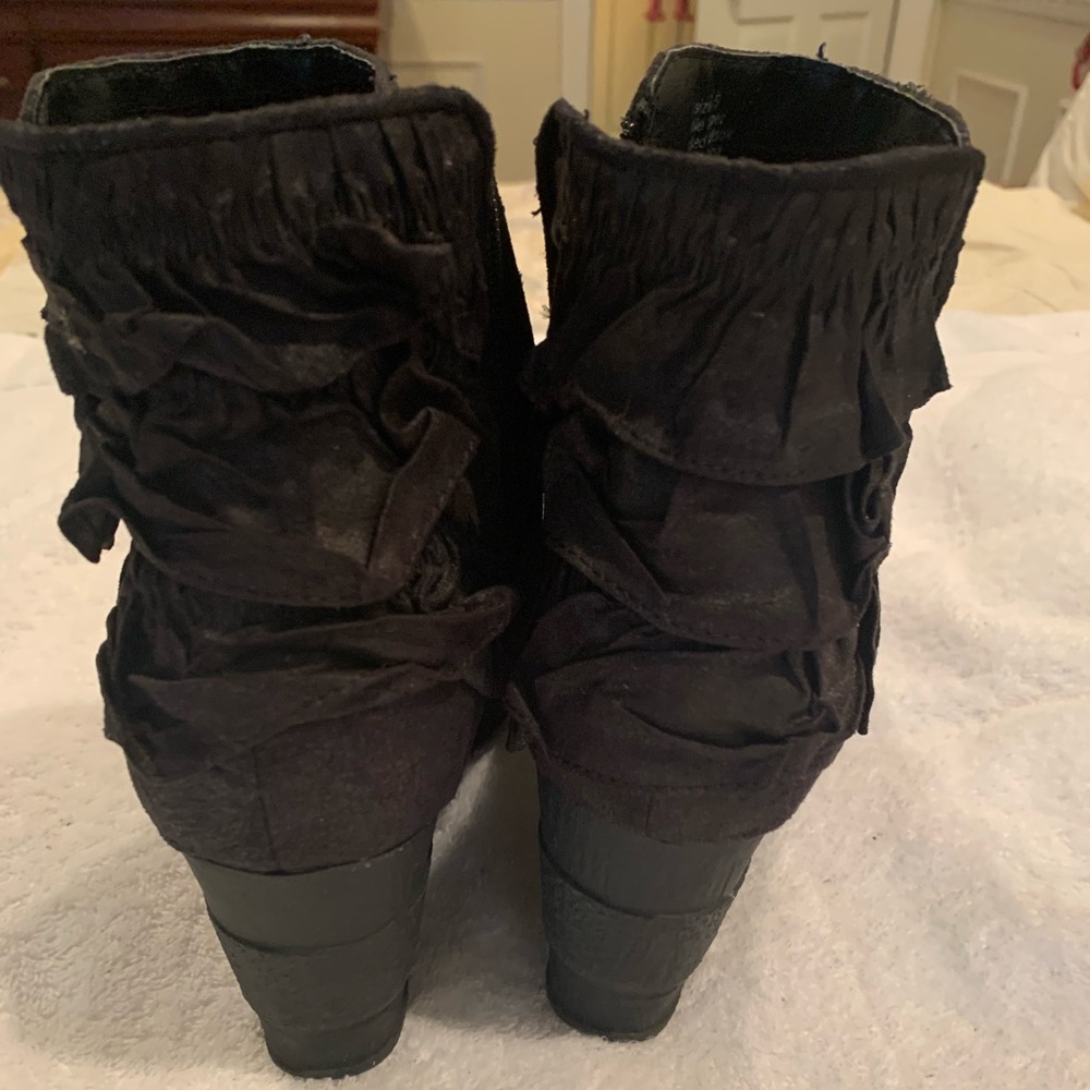 Black booties